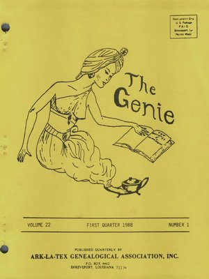 cover image of The Genie - Volume 22
